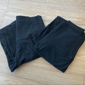 2 pairs Nike sculpt compression leggings